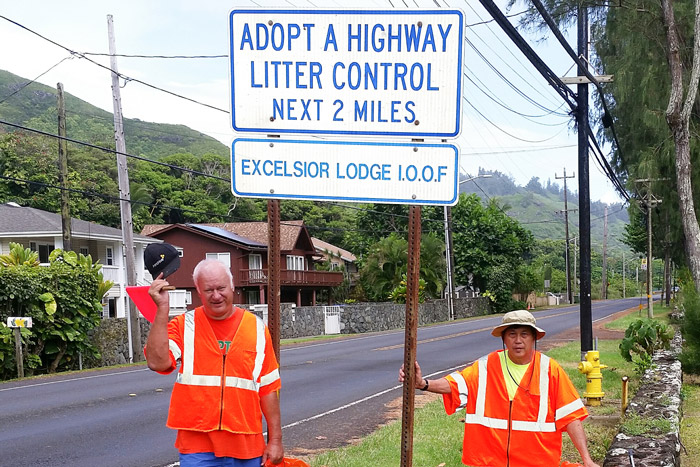 Adopt-A-Highway program details route