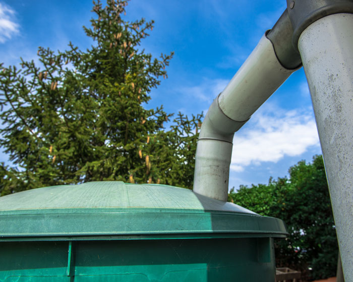 Install a cistern